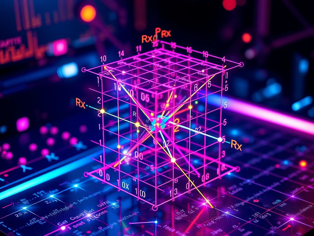 Computer Graphics: 3D Matrix Rotation, Perlin Noise, Worley Noise